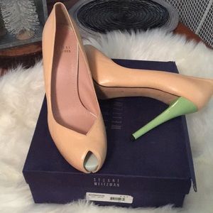 Stuart Weitzman Barbados camel shoes Sz 9.5